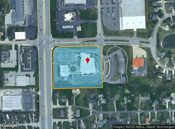 1615 Northland Blvd, Fort Wayne, IN Parcel Map
