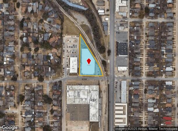  1900 Windsor Pl, Fort Worth, TX Parcel Map