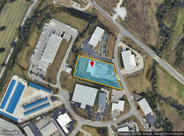  715 Miles Point Way, Lexington, KY Parcel Map