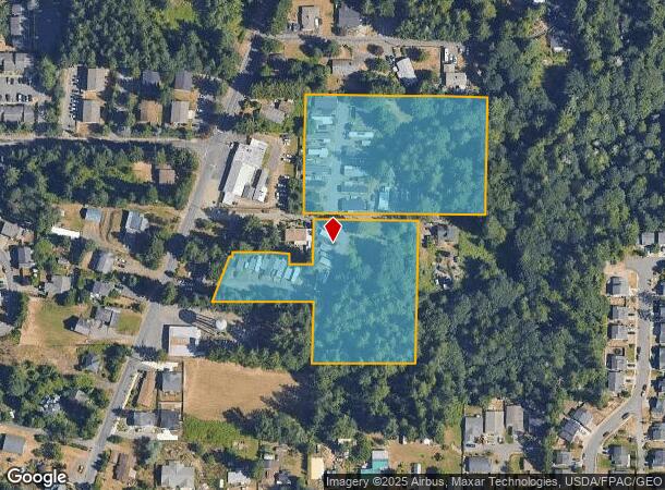  290 Granat Rd, Port Orchard, WA Parcel Map