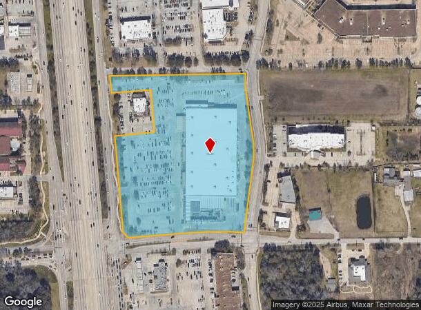  19103 S Interstate 45 S, Shenandoah, TX Parcel Map