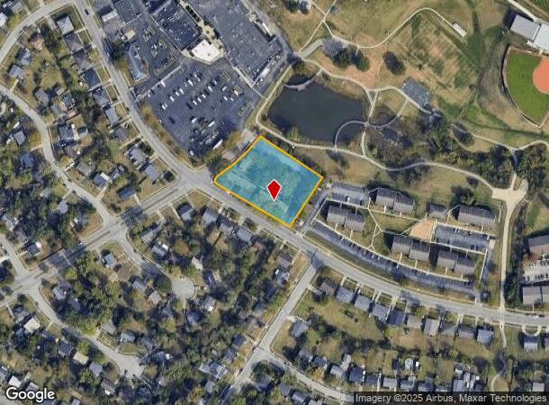  1205 Centre Pkwy, Lexington, KY Parcel Map