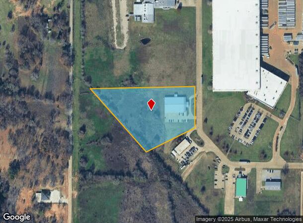  1627 Enterprise St, Athens, TX Parcel Map