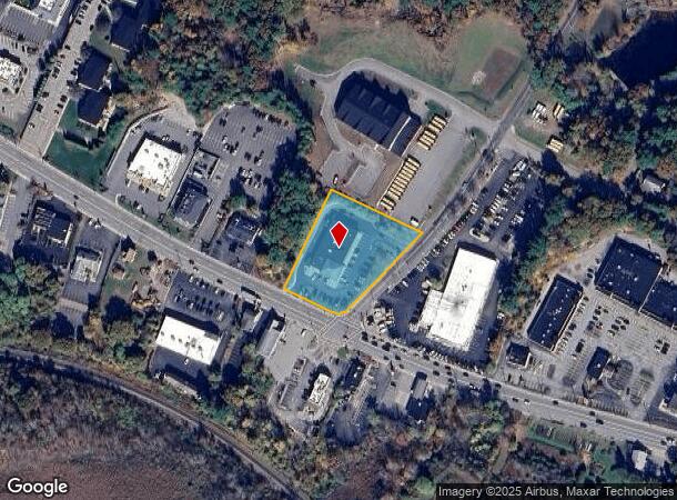  435 W Central St, Franklin, MA Parcel Map