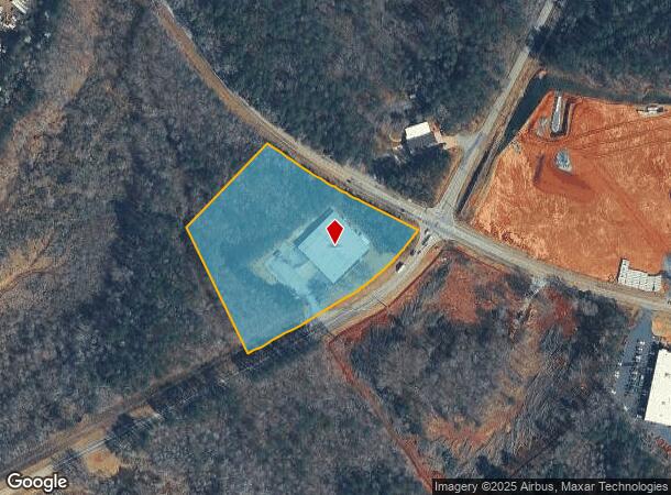  1195 Olympic Dr, Athens, GA Parcel Map