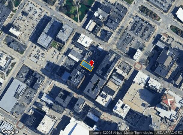 323 N Huron St, Toledo, OH Parcel Map