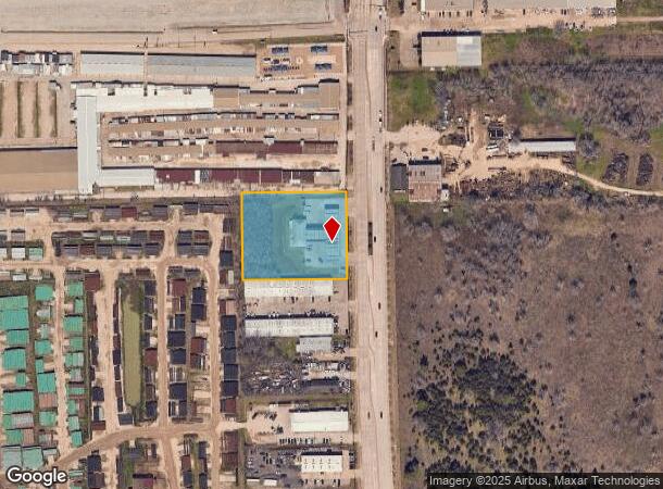 1028 N Main St, Pearland, TX Parcel Map
