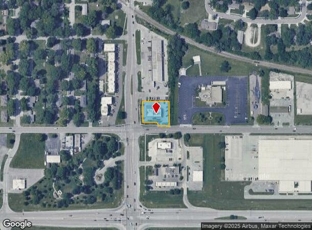 964 S Harrison St, Olathe, KS Parcel Map