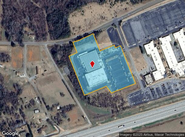  1100 Factory Shops Blvd, Gaffney, SC Parcel Map