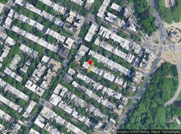 821 Carroll St, Brooklyn, NY Parcel Map