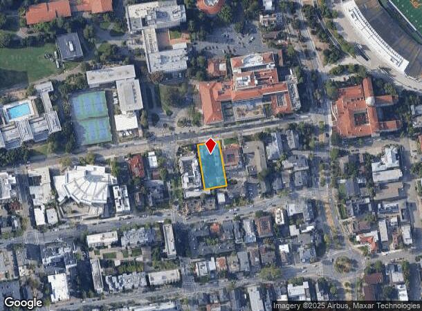  2710 Bancroft Way, Berkeley, CA Parcel Map