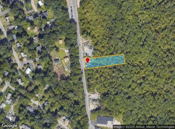  1378 Washington St, Stoughton, MA Parcel Map