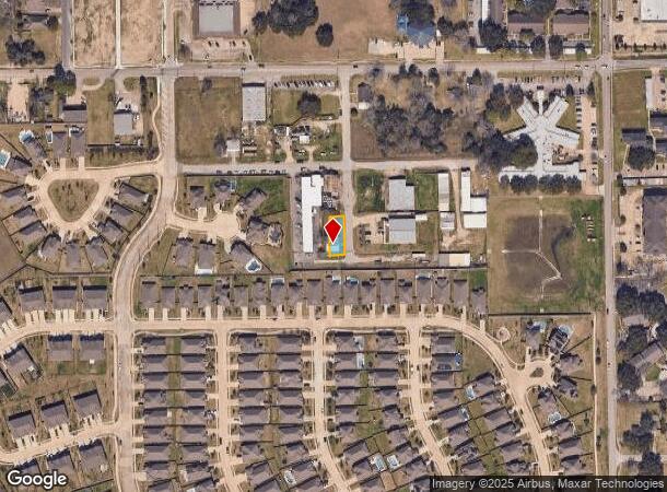 2406 Douglas St, Pearland, TX Parcel Map