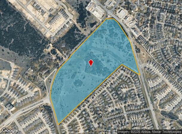  1259 N Old Stagecoach Rd, Kyle, TX Parcel Map