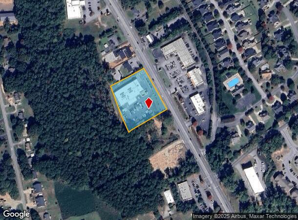 2527 Boiling Springs Rd, Boiling Springs, SC Parcel Map