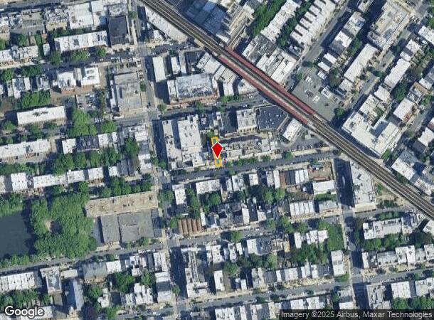  829 Monroe St, Brooklyn, NY Parcel Map