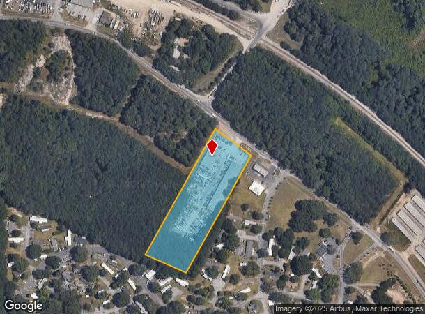  8661 Covington Hwy Sw, Lithonia, GA Parcel Map