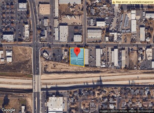  1408 Kansas Ave, Modesto, CA Parcel Map