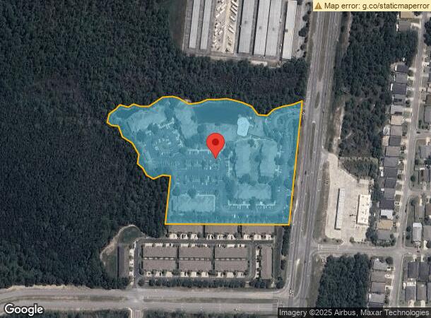  1600 Hunt Club St, Fort Walton Beach, FL Parcel Map