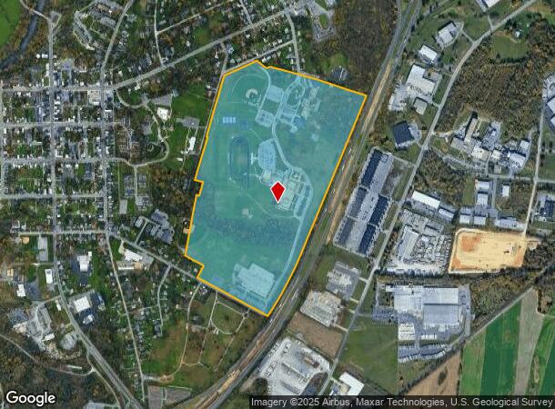  334 Sunset Ave, Williamsport, MD Parcel Map