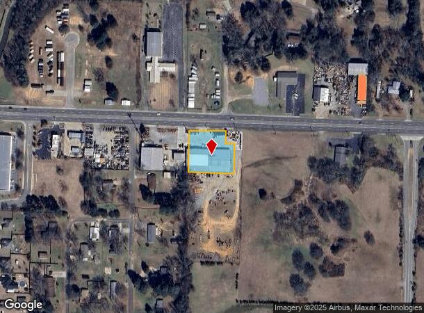 2345 E Oak St, Conway, AR Parcel Map