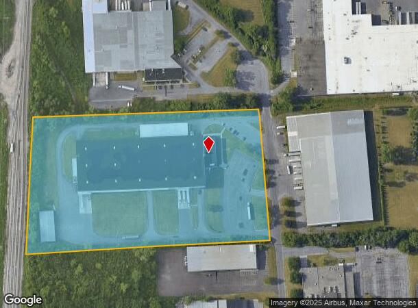  7643 Edgecomb Dr, Liverpool, NY Parcel Map