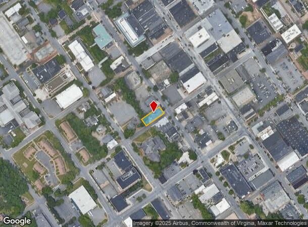  1025 Church St, Lynchburg, VA Parcel Map