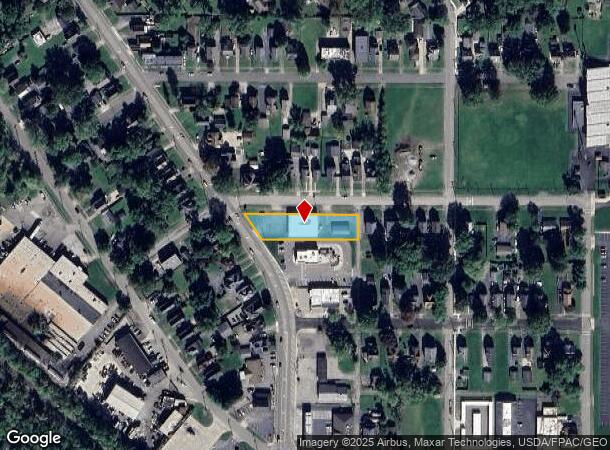 623 N Main St, Niles, OH Parcel Map