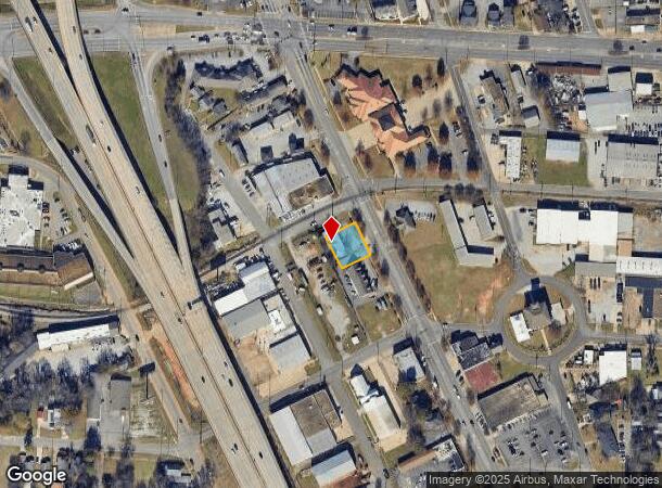  1600 Greensboro Ave, Tuscaloosa, AL Parcel Map