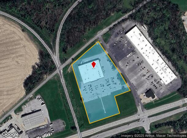 401 Southwind Plz, Mount Vernon, IN Parcel Map