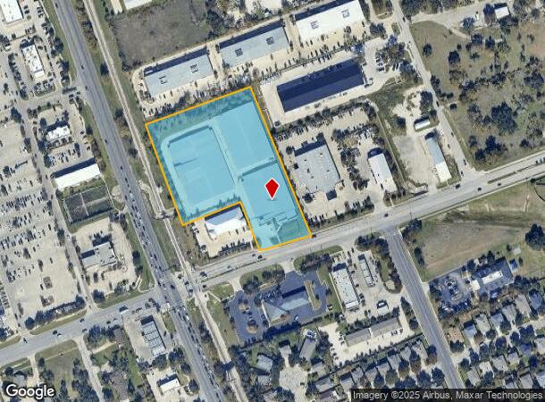  10201 E Crystal Falls Pky, Leander, TX Parcel Map