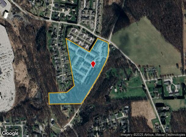 101 Meadow Brook Ln, Butler, PA Parcel Map
