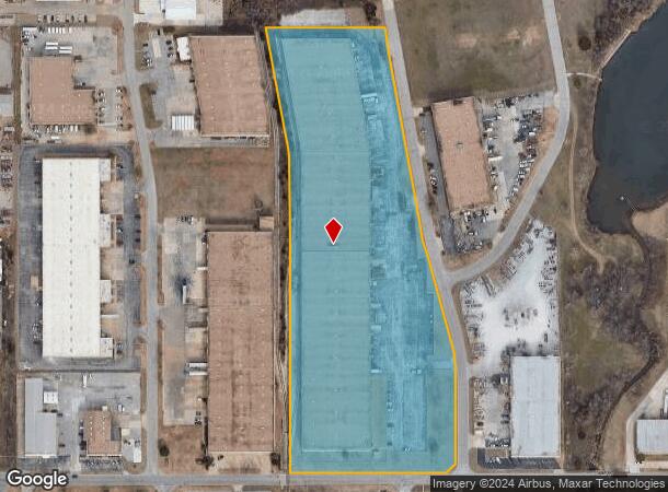  3601 S Thomas Rd, Oklahoma City, OK Parcel Map