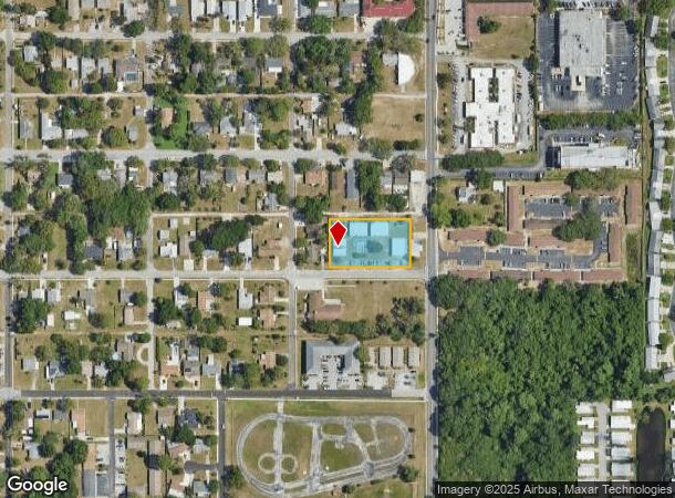 6425 Delaware Ave, New Port Richey, FL Parcel Map