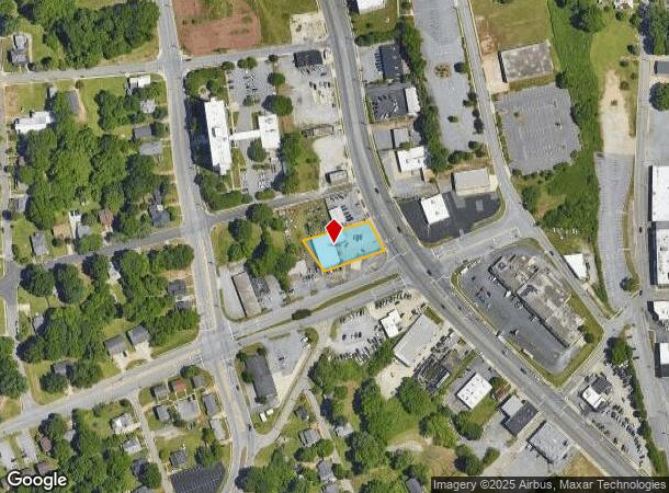  1110 S Main St, High Point, NC Parcel Map