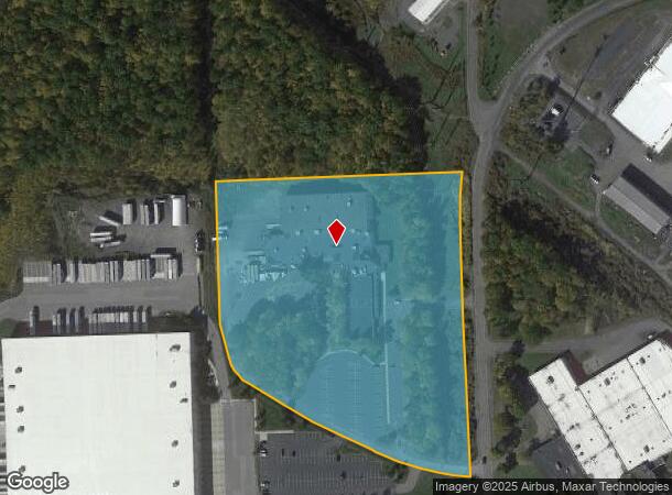  395 Oak Hill Rd, Mountain Top, PA Parcel Map