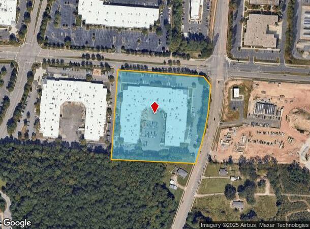  507 Airport Blvd, Morrisville, NC Parcel Map