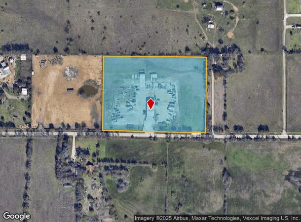  7240 Jackson Rd, Krum, TX Parcel Map