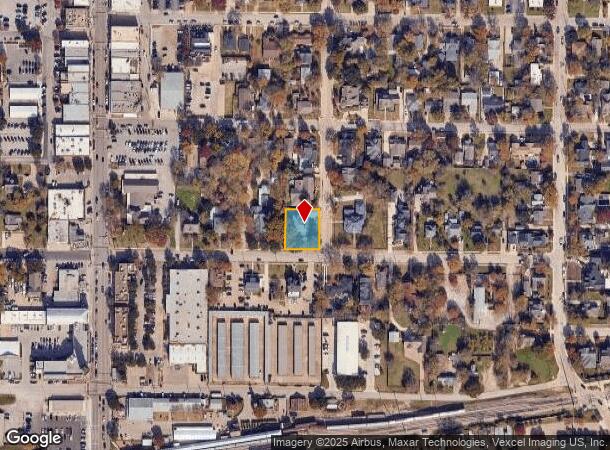 223 E College St, Grapevine, TX Parcel Map
