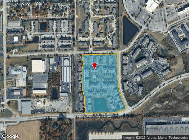 750 Central Park Dr W, Plainfield, IN Parcel Map