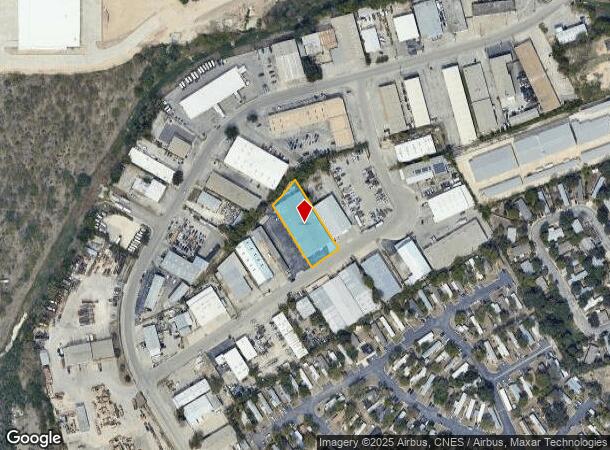 7329 Caribou, San Antonio, TX Parcel Map