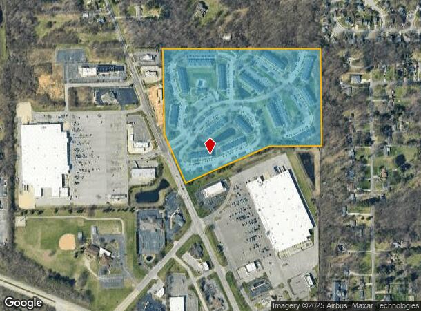 2657 Arabian Ct, South Bend, IN Parcel Map