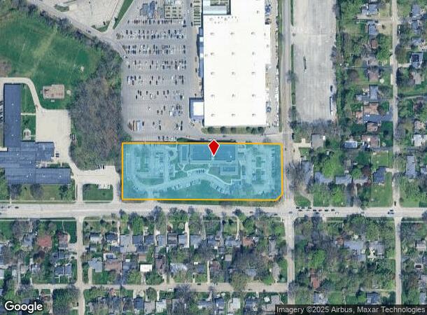 2620 Kessler Boulevard East Dr, Indianapolis, IN Parcel Map