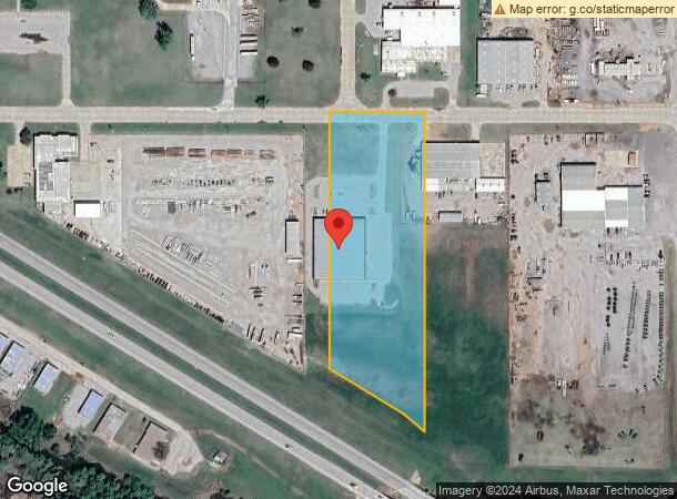  1701 Frisco Ave, Chickasha, OK Parcel Map