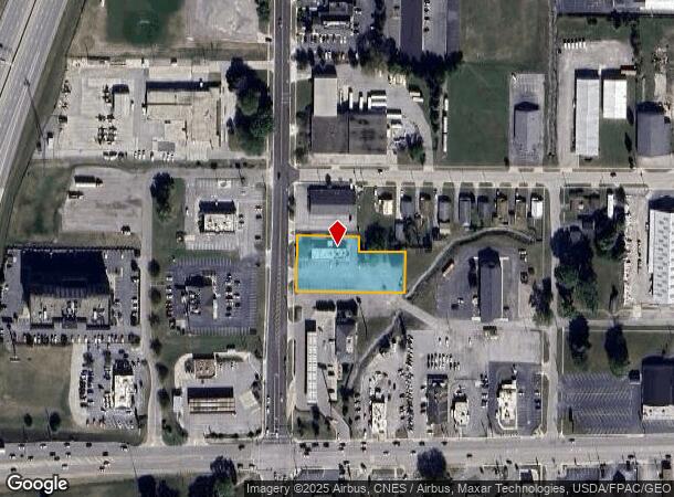  1535 Broad Ave, Findlay, OH Parcel Map