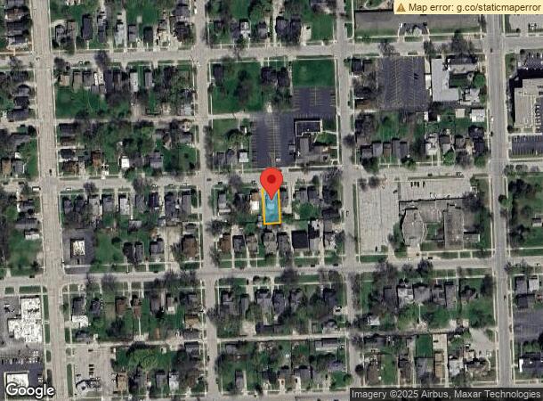  822 Wall St, Port Huron, MI Parcel Map