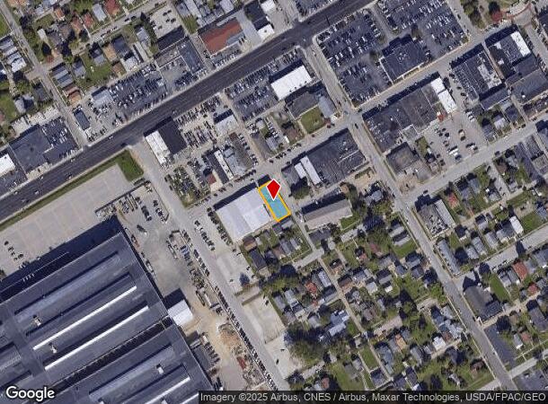 132 7Th Ave, South Charleston, WV Parcel Map