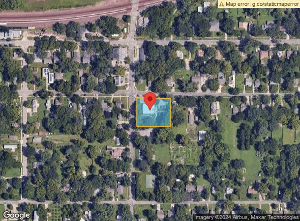  708 Elm St, Lawrence, KS Parcel Map