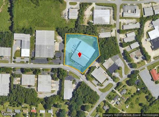 543 Townsend Ave, High Point, NC Parcel Map