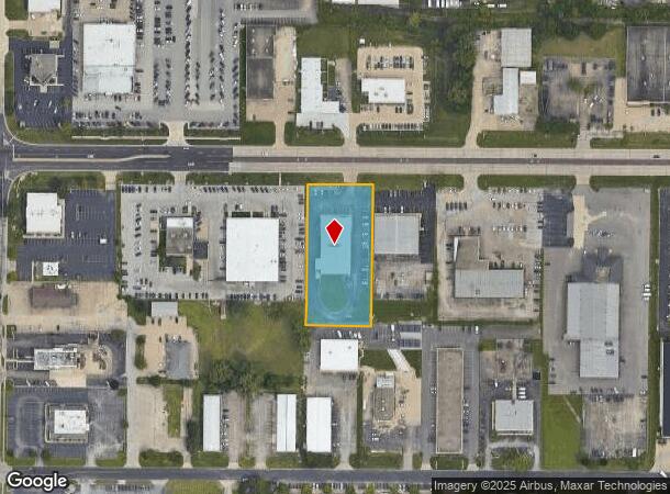  1700 W Pioneer Pky, Peoria, IL Parcel Map